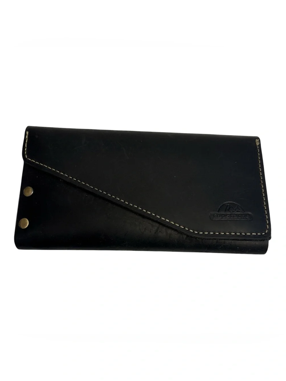 Cellphone case made to fit on belt magnetic closure inside pocket for cards
